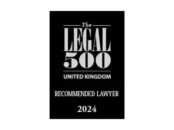 Recommended by The Legal 500